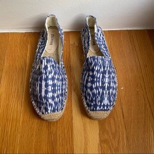 Soludos Shibori Platform Espadrille - Size 8